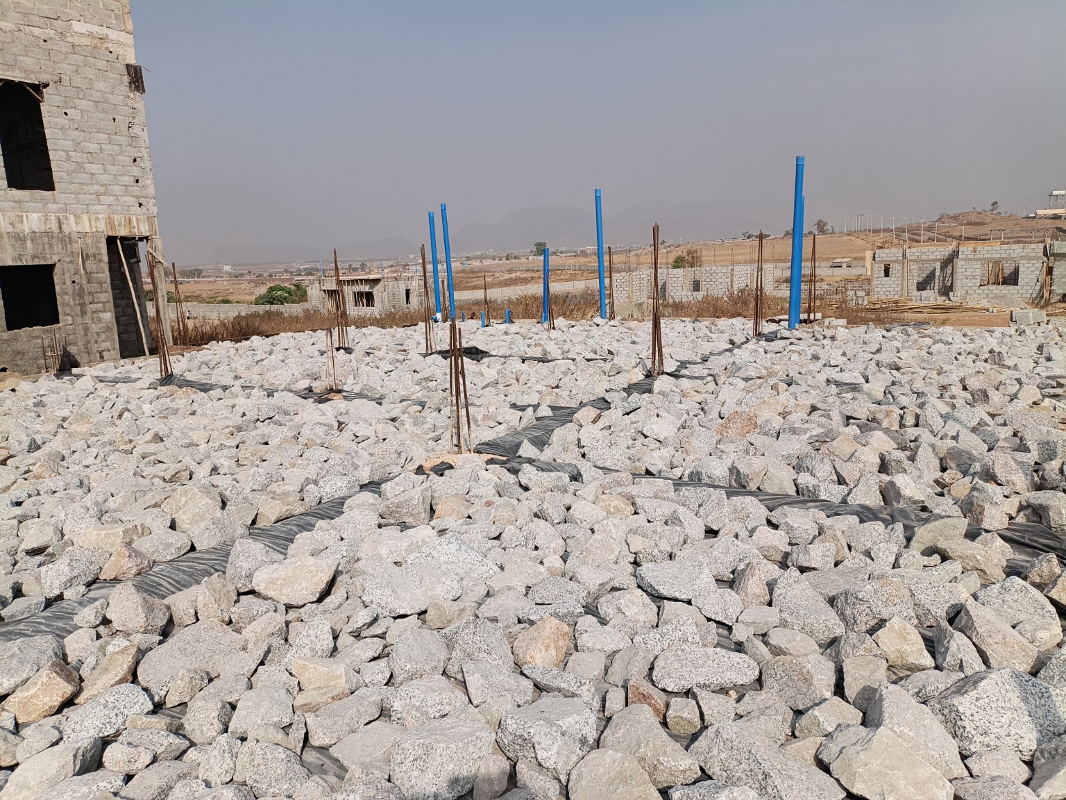 Ground preparation at an ARASIO project